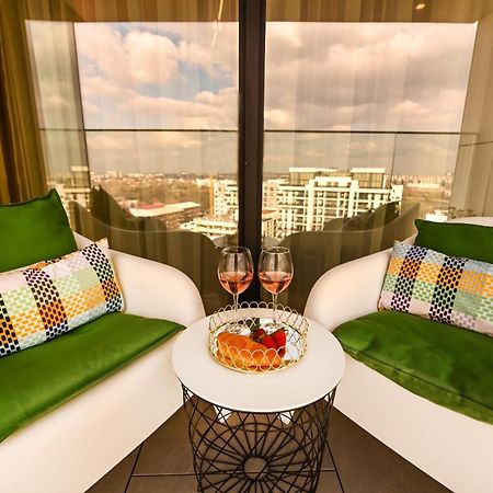 One Verdi Park Exclusive Apartments - Panoramic View & Private Parking Bucureşti Ngoại thất bức ảnh