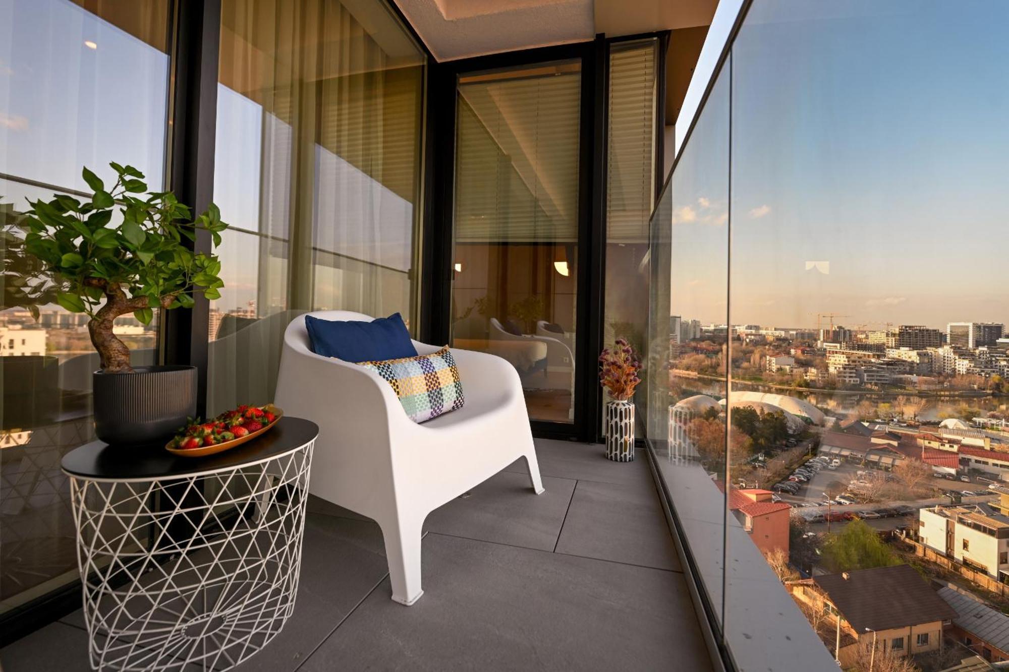 One Verdi Park Exclusive Apartments - Panoramic View & Private Parking Bucureşti Phòng bức ảnh